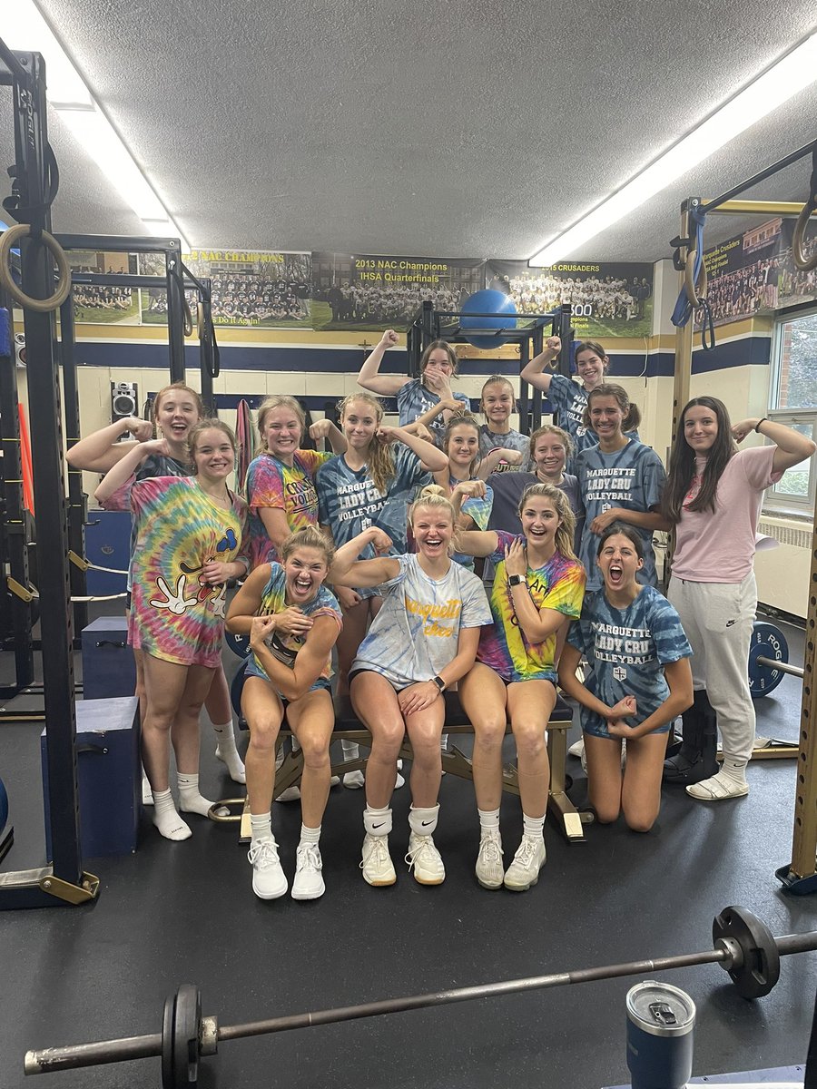 LadyCruVB's tweet photo. Day 1 is in the books! ๐๐๐ #weightsbeforedates https://t.co/TYsdALUhs8