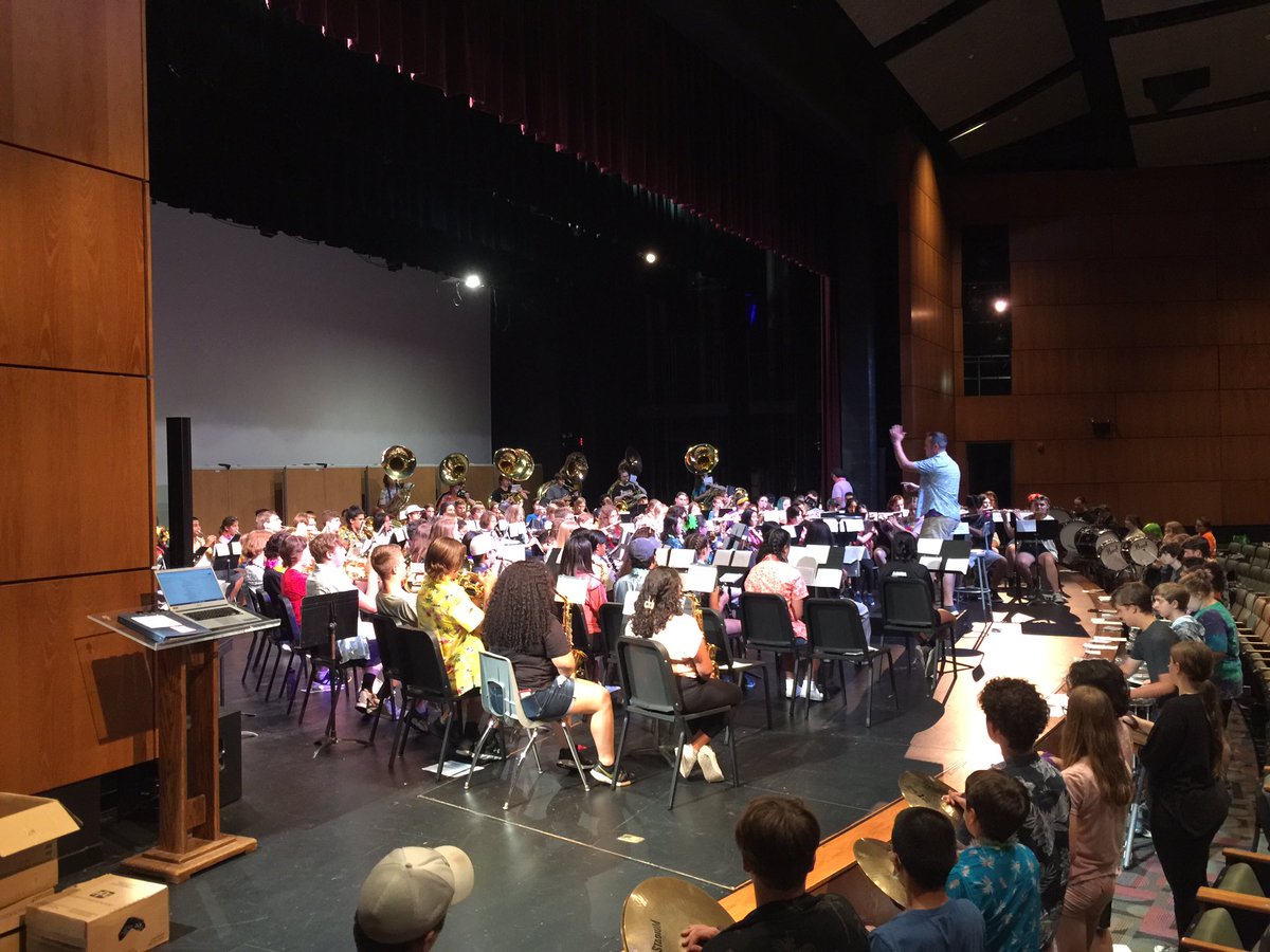 First playing rehearsal of the 2022-2023 school year!