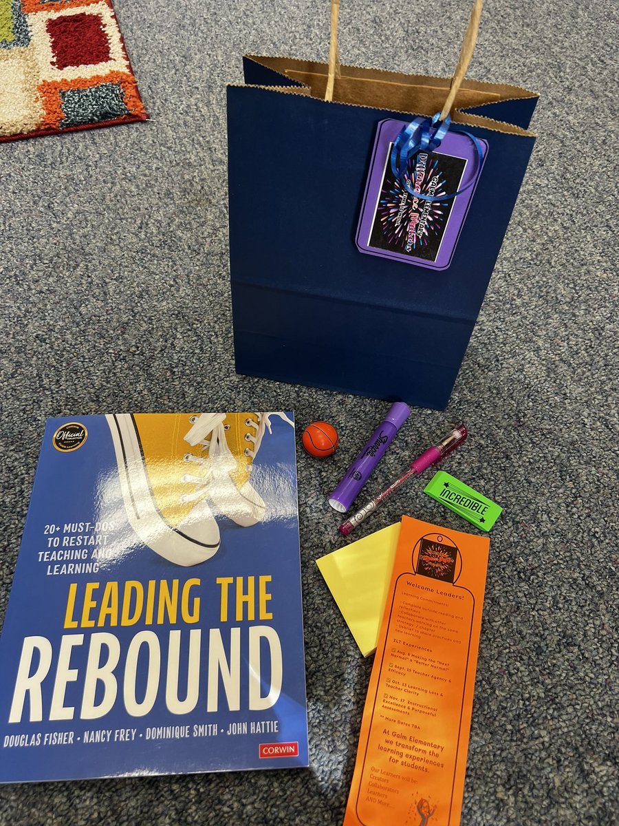 MonicaAng28's tweet photo. @the_hoff_too At Galm we are re-imagining  our leadership book study to impact instructional change! We got some swag and had powerful insightful conversations! 📚✏️#makingconnections #learning2gether #nisd https://t.co/RQE05CYHze