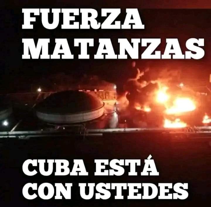 Trabajadores del sector no estatal aportan, desde sus actividades productivas y de servicios, recursos y medios como expresión de solidaridad a los afectados y a los que laboran en el enfrentamiento al siniestro en la zona industrial #Matanzas.
#FuerzaMatanzas
#Cuba🇨🇺
<a href="/DiazCanelB/">Miguel Díaz-Canel Bermúdez</a>