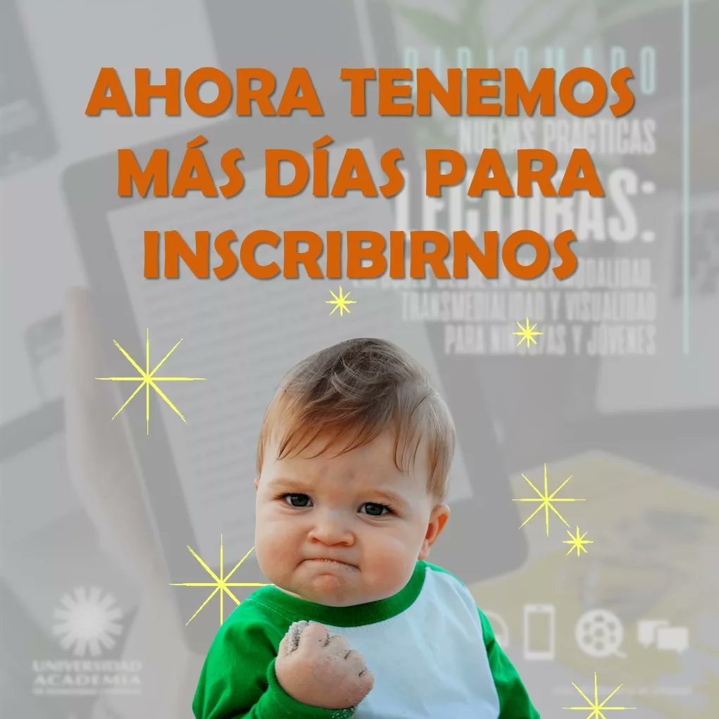 shicolugo's tweet photo. Siii, tenemos más días de inscripciones, así que si aún no te decides, todavía queda tiempo ✨✨ Comenzamos el 27 de agosto. ¡¡No te quedes fuera!!

+info en www.academia/diplomados

#diplomado #uahc #multimodalidad #transmedia #visualidad #educaciononline #pedagogiabasicauahc https://t.co/HNg8ca5yad