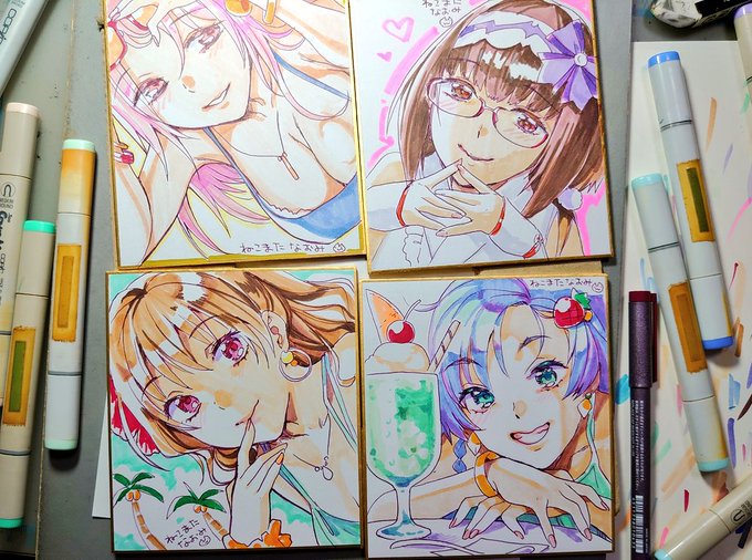 20年くらいしまいこんでたコピックおおむね問題なく使えるの地味にすごいな 