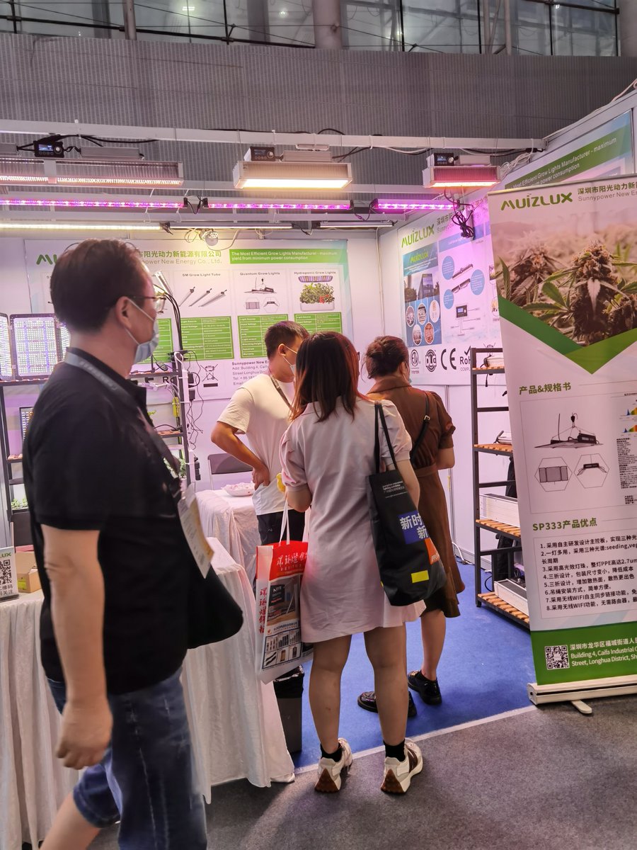 SunnyPower15's tweet photo. The trade show had finished, We learn a lot and are Glad to discuss grow lights with our Value clients there, See you next year. 
#Exhibition #tradeshow #growlights #cannabis #indoorgrow #manufacturer #factory #quantumgrowled #ledgrowlightfactory #OEM #ODM https://t.co/2UHQSRGZaR