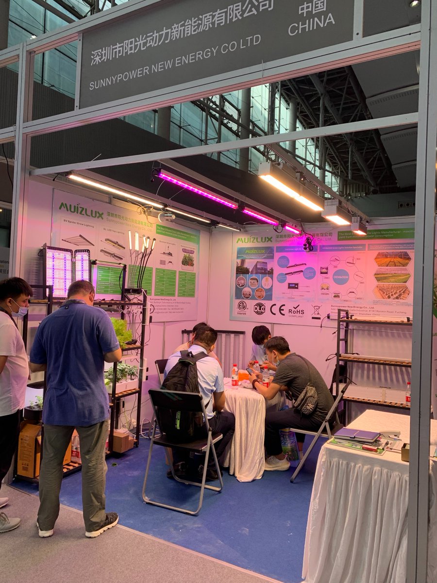 SunnyPower15's tweet photo. The trade show had finished, We learn a lot and are Glad to discuss grow lights with our Value clients there, See you next year. 
#Exhibition #tradeshow #growlights #cannabis #indoorgrow #manufacturer #factory #quantumgrowled #ledgrowlightfactory #OEM #ODM https://t.co/2UHQSRGZaR