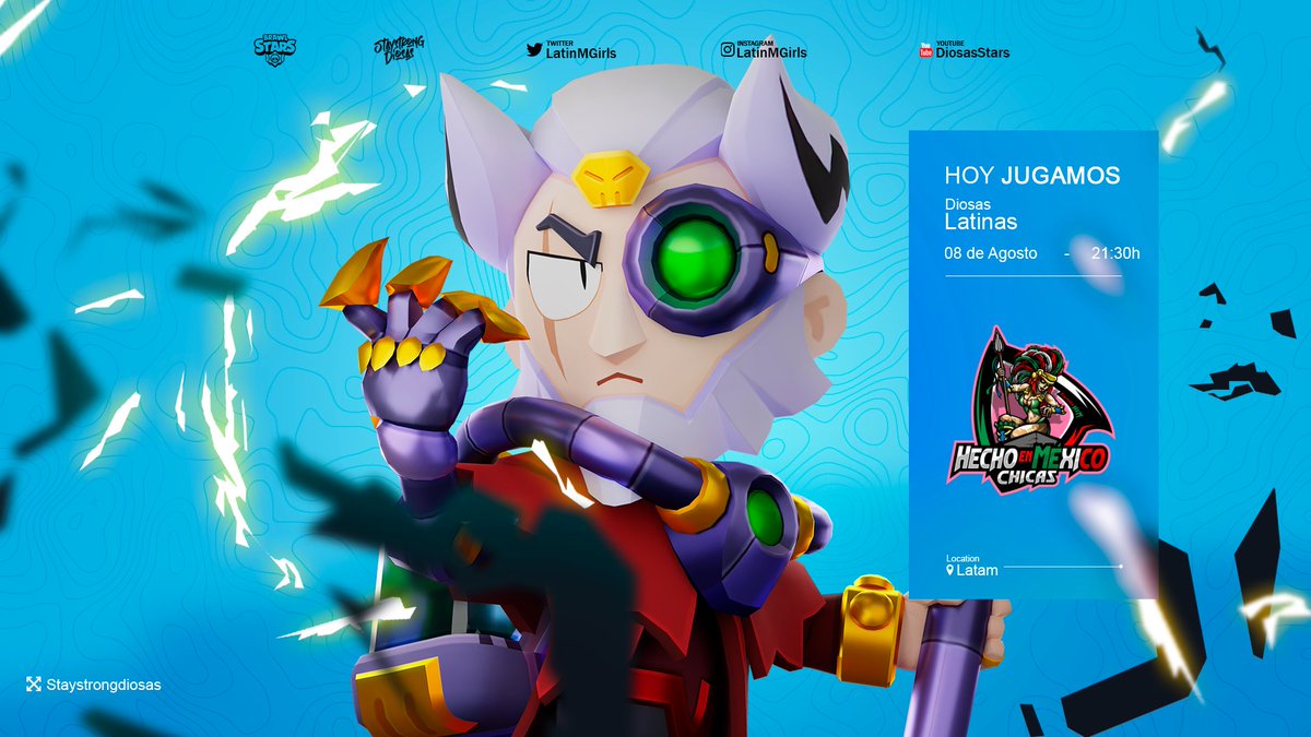 ð¹ð¯ððððð gamersð¹ (@diosas_esports) on Twitter photo ð ðð§ððððð¬ | #BRAWLSTARS
ð¬ð ððŠð§ðð ð¢ðŠ ðð¡ ð©ðð©ð¢ âªïž
El CM pide disculpas anda preparando la fiesta sorpresa para <a href="/neverm0reee/">ÆÎ±Î·Éα ã</a> y etiqueto a otro rival por accidente. ðð
ð <a href="/KDIesports/">KDI Esportsâ£ïž</a>
ðïž <a href="/HEMCOC/">HechoEnMexicoð²ðœ</a>
ð£ 21:00hs ð²ðœ
ðïž @carrascoosaa
ðº twitch.tv/carrascosacl ð ðð§ððððð¬ | #BRAWLSTARS
ð¬ð ððŠð§ðð ð¢ðŠ ðð¡ ð©ðð©ð¢ âªïž
El CM pide disculpas anda preparando la fiesta sorpresa para <a href="/neverm0reee/">ÆÎ±Î·Éα ã</a> y etiqueto a otro rival por accidente. ðð
ð <a href="/KDIesports/">KDI Esportsâ£ïž</a>
ðïž <a href="/HEMCOC/">HechoEnMexicoð²ðœ</a>
ð£ 21:00hs ð²ðœ
ðïž @carrascoosaa
ðº twitch.tv/carrascosacl