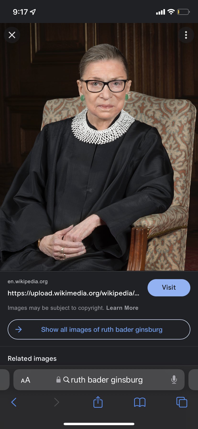Ruth bader ginsburg i sent the fly sales