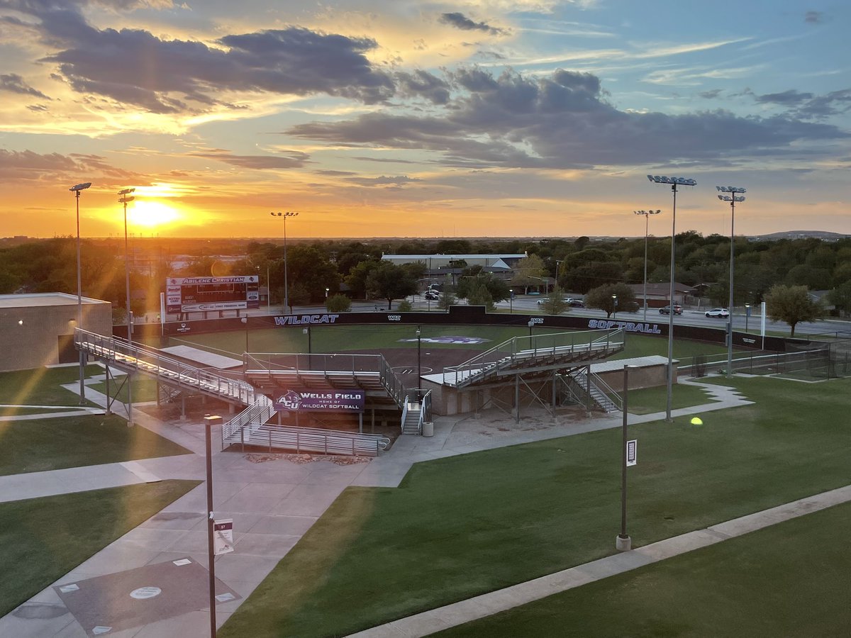 West Texas sunsets never disappoint 😍 #GoWildcats