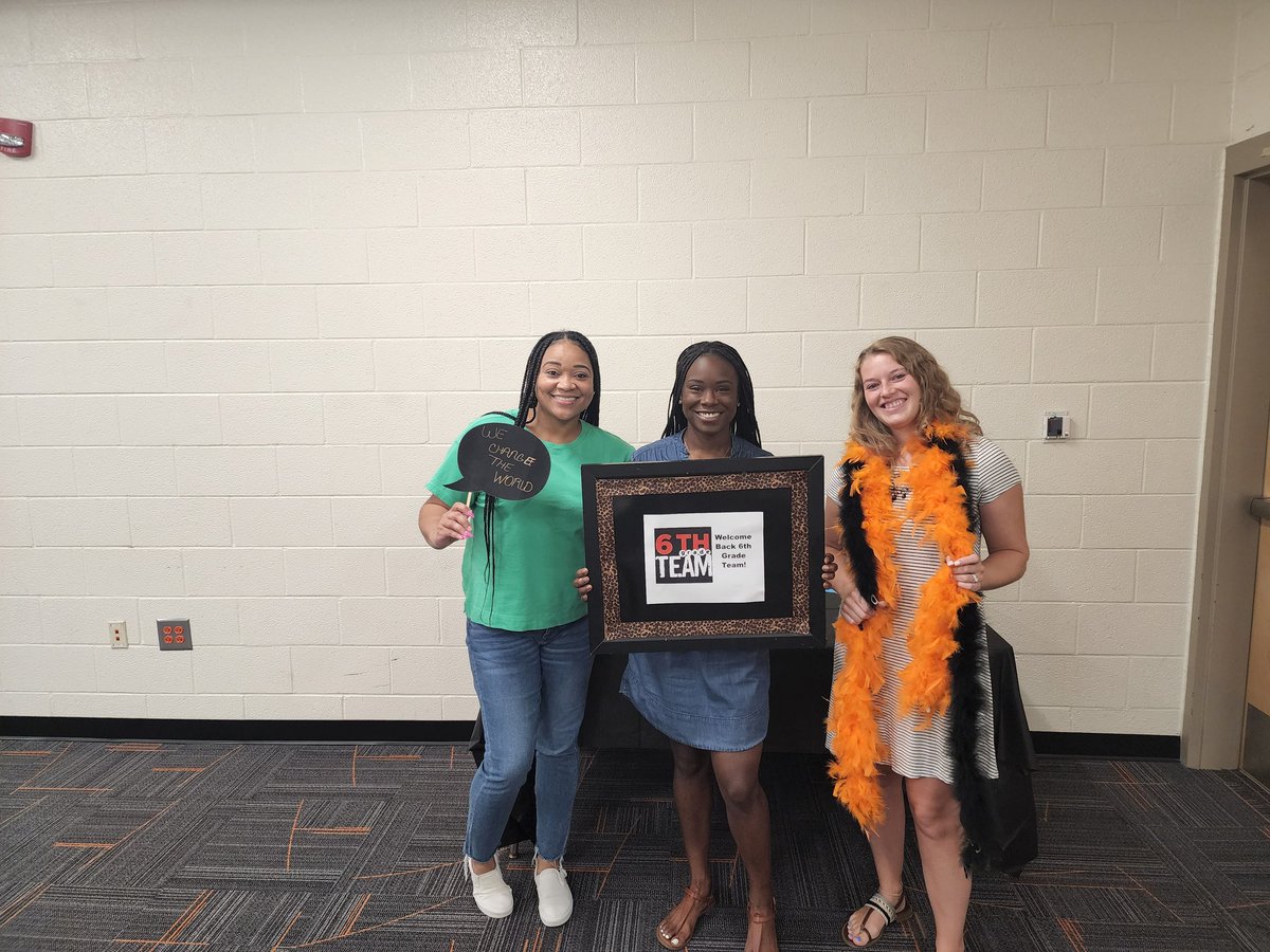 DannerKR's tweet photo. LMS 6th Grade Collaboration today was AMAZING!  We welcomed new team members, reconnected with one another, and planned for the new year.  @LMS_Boyd @thatcoolcounsel @msboring6 @MISS_PHILLIPS_ #Team6 https://t.co/cTPYzTwLmV