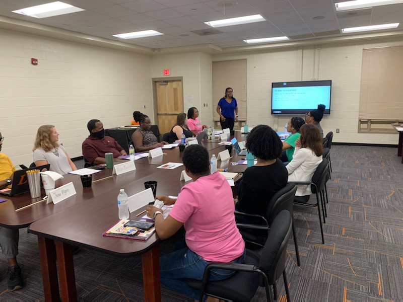 DannerKR's tweet photo. LMS 6th Grade Collaboration today was AMAZING!  We welcomed new team members, reconnected with one another, and planned for the new year.  @LMS_Boyd @thatcoolcounsel @msboring6 @MISS_PHILLIPS_ #Team6 https://t.co/cTPYzTwLmV