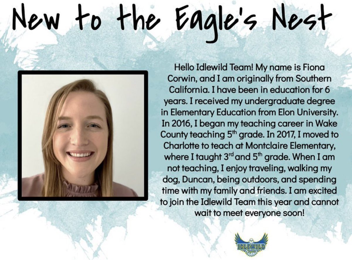 Idlewild Elementary - CMS tweet media