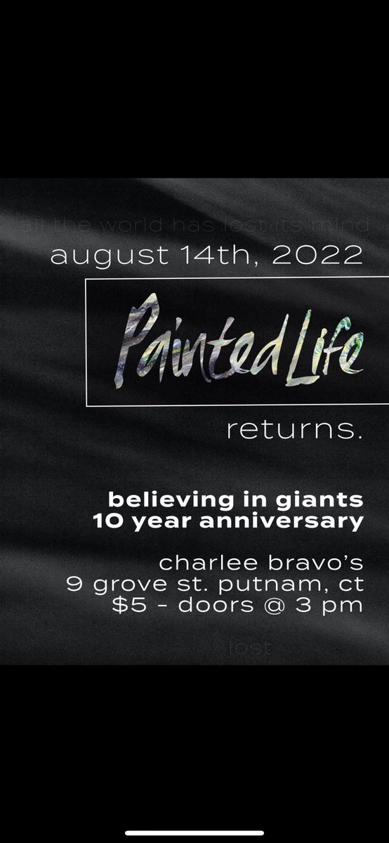 PaintedLifeCT's tweet photo. #confirmed https://t.co/jeL9WVxvSJ