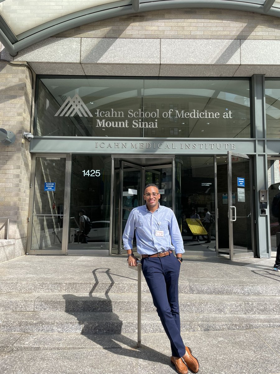 Enjoyed my first day of medical school orientation today! Very excited to be a part of <a href="/IcahnMountSinai/">Icahn School of Medicine at Mount Sinai</a>