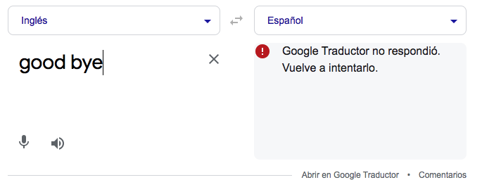 PatoqCeron's tweet photo. Google se cayó justo ahora que necesitaba el traductor ALV #SalvameSeñor https://t.co/mgZ3kPnBTh
