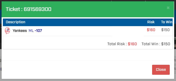 _BeatingTheBook's tweet photo. #MLB Yankees ML 1.5u
#_BeatingTheBook https://t.co/RaikhszGqY