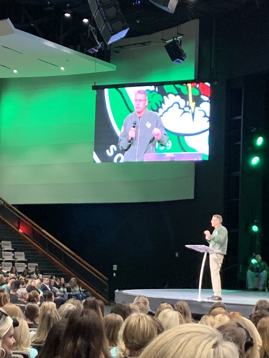 Kicking off the new school year with Convocation at Gateway Church. 3rd grade team is ready to #InspireExcellence #DragonProud at #theGrove