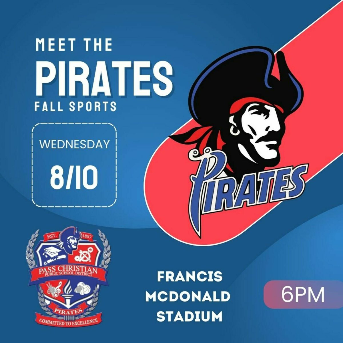 Meet the Pirates will follow Open House. We hope to see you there!