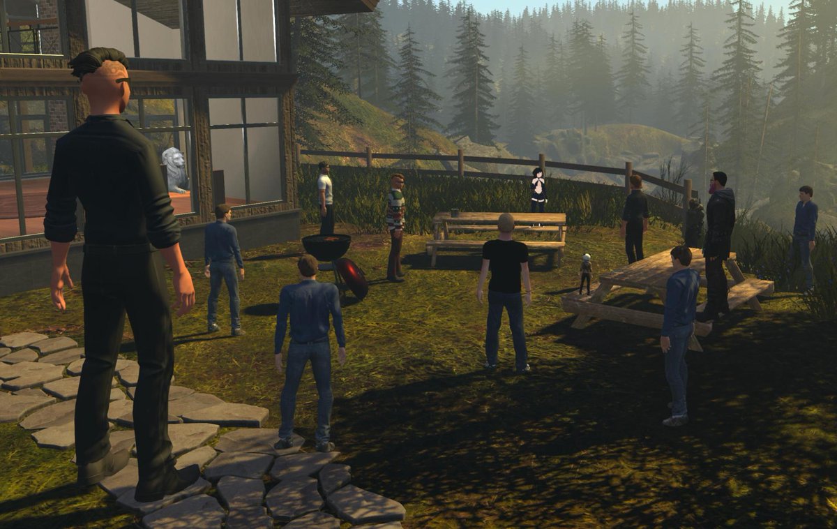 EdwardJChow's tweet photo. Another fantastic and productive online meeting in #vircadia. Create custom avatars for business meetings or for recreational purposes. 

Choose whoever(or whatever you want to be) and enjoy exploring different worlds in #vircadia https://t.co/It2CvNzBpC