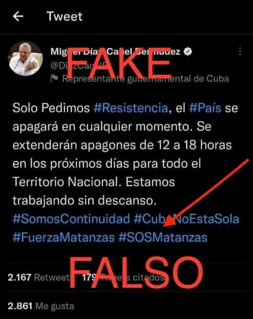 Los 🐛 odiadores a su máxima expresión generando fake New. Mucho 👀 no se dejen confundir 🧠.
#FuerzaMatanza
#CubaEsMatanzas
👇👇