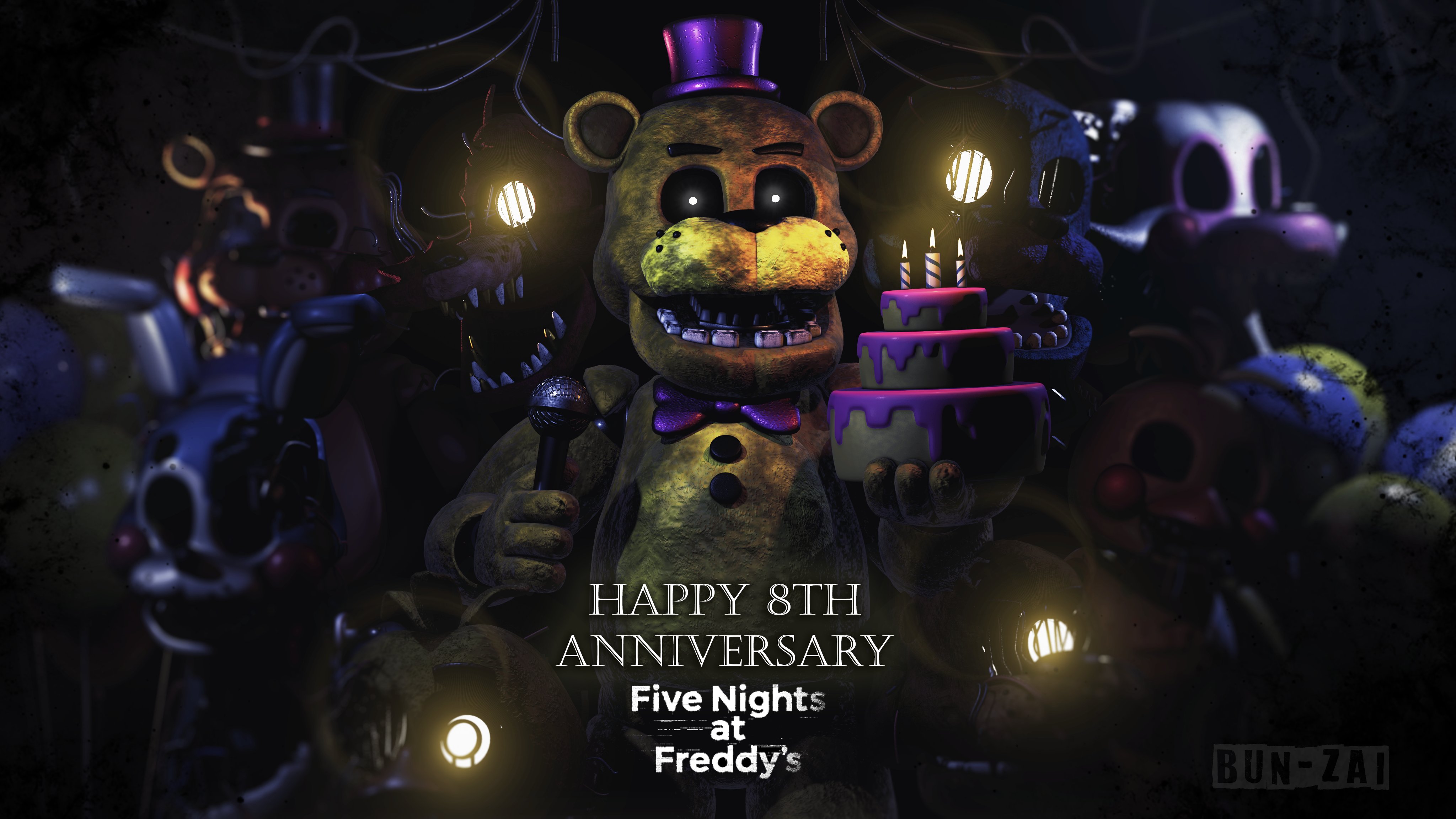 ✨PB💙 on X: yay its Freddy fnaf birthday WOOOO! #fnafanniversary