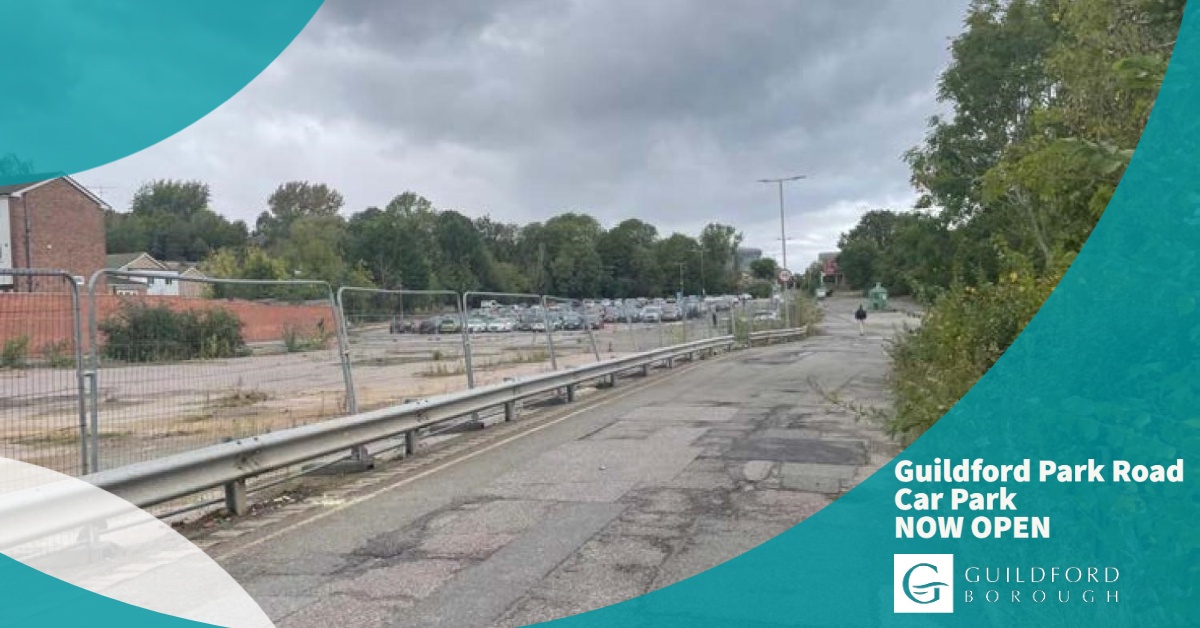 The works at Guildford Park Road Car Park are now complete. 

The car park is now re-open.

➡️ You can find more details about the proposed redevelopment of the site here: orlo.uk/BTdhX

#GuildfordParkRoad #NewHomes
