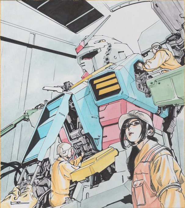 【色紙告知】

いつもコラムの挿絵でお世話になっている #池田和宏 氏の #直筆色紙 を夏コミにて展示販売する事になりました。
この他にもまだありますので、是非、当日お立ち寄りの頂ければ嬉しいです(._.)φ

#ガンダム 