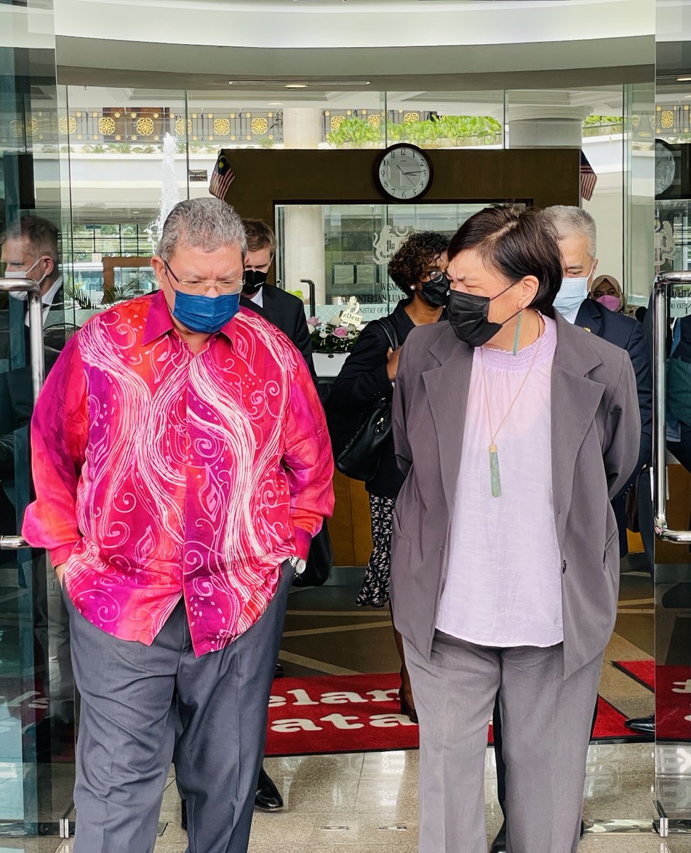 Nanaia Mahuta (@nanaiamahuta) on Twitter photo Excellent to meet with my friend <a href="/saifuddinabd/">Saifuddin Abdullah 🇲🇾</a>. 🇲🇾 is one of our oldest friends in the region and we're celebrating 65 years of diplomatic relations between us. I'm delighted that we’re elevating our relationship to a strategic partnership as we look to the future. #mahitahi Excellent to meet with my friend <a href="/saifuddinabd/">Saifuddin Abdullah 🇲🇾</a>. 🇲🇾 is one of our oldest friends in the region and we're celebrating 65 years of diplomatic relations between us. I'm delighted that we’re elevating our relationship to a strategic partnership as we look to the future. #mahitahi