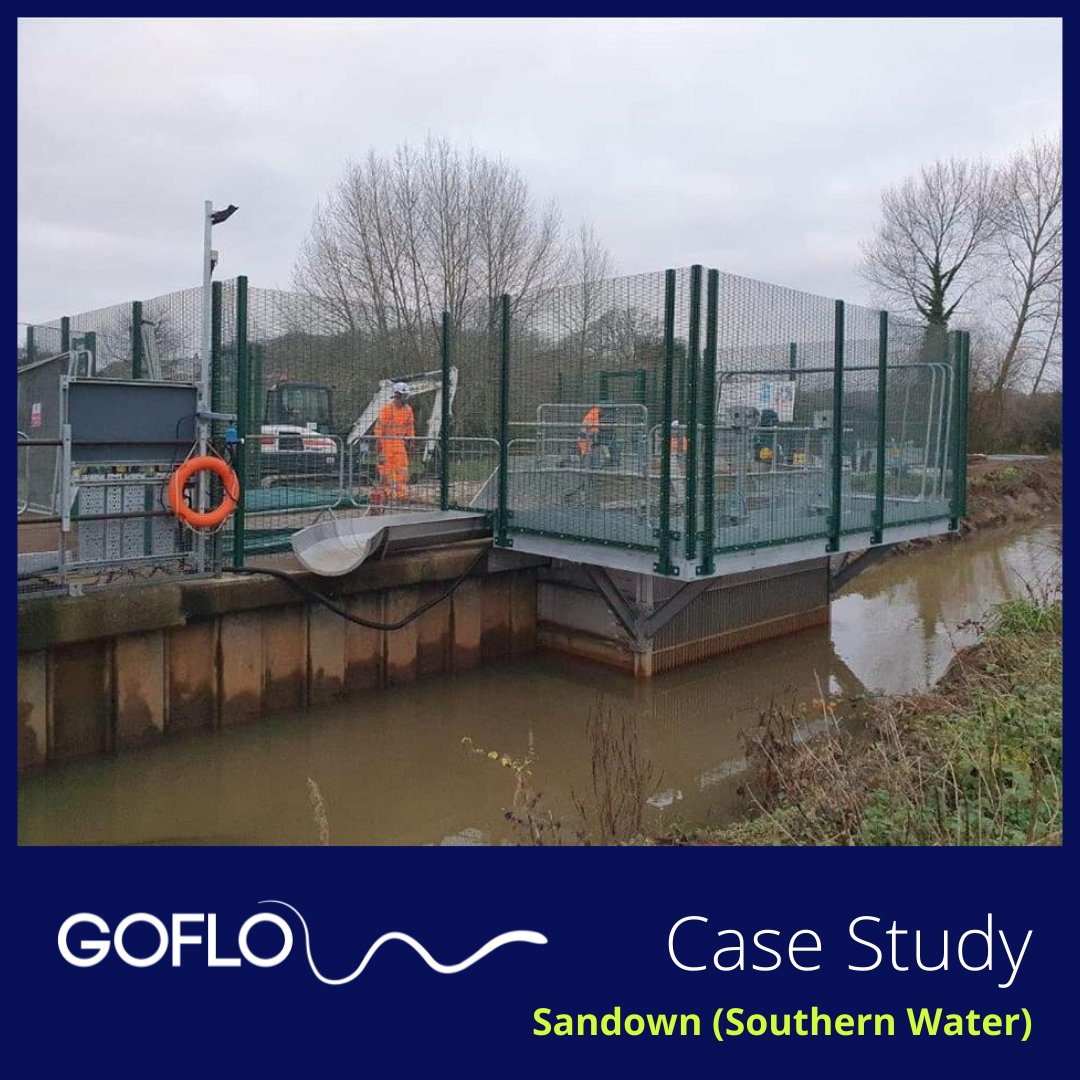 Sandown Surface Water Abstraction (SWA) is located in the Isle of Wight and has benefited from a new GoFlo water screen. 
Southern Water had to upgrade the water intake screens to be compliant with the Eel Regulations. #eelregulations #sandown #waterintakescreen #waterabstraction