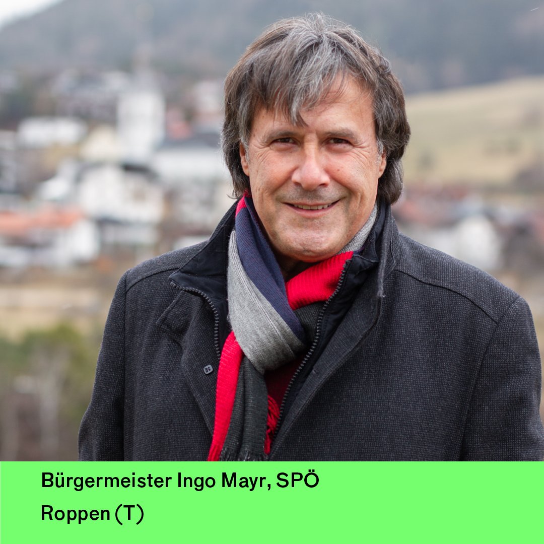 #Klimabürgermeister aus Tirol unterstützen den Klimarat. Wolfgang Knabl, Söller Zukunft sagt: “Klimapolitik bedeutet für mich insbesondere das Umsetzen von innovativen Lösungen, welche die Nachhaltigkeit als zentralen Vorsatz verfolgt."
