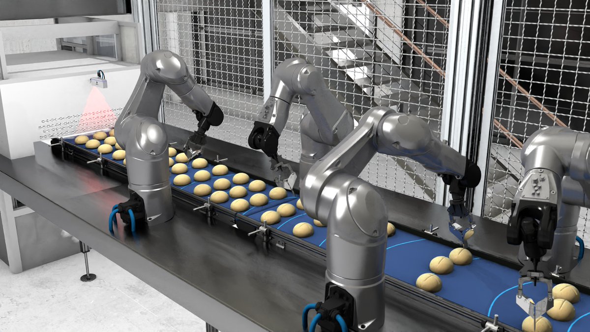 wenglorDE's tweet image. 💡How do 🍞bread rolls get their characteristic appearance? In automated #bakeries, the cutting process is done by robots. The exact position and height of the rolls is therefore measured by a 2D/3D #ProfileSensor in #stainlesssteel (#IP69K). Read more!
👉 wenglor.com/a/299