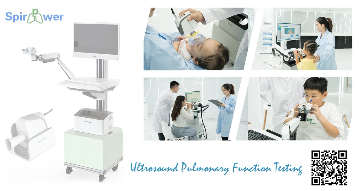 DorisCh97362951's tweet photo. Ultrasonic Pulmonary Function Test Device could test above 2 kg newborn baby children - adult

such as small tidal volume, low vital capacity, high respiratory rate, and lack of cooperation..

Is there any interest of it #COPD #Asthma https://t.co/lZwanI8rcp