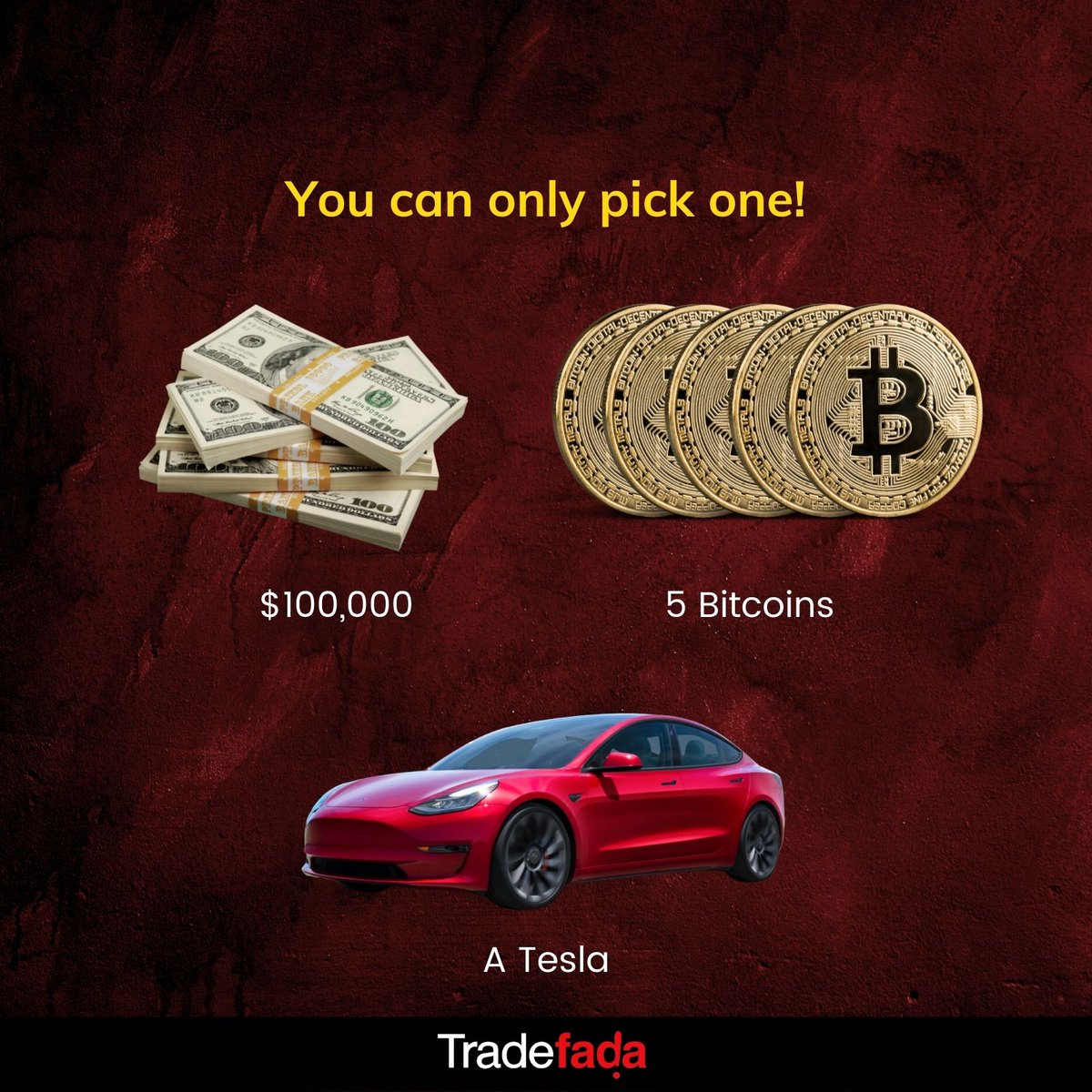 We understand that you might be confused...but we are just curious!
Let us know your preference below!

#Tradefada #Cryptotrivia #bitcoin #cryptocurrency #btc #ethereum #blockchain #eth #currency #xrp #trading #exchange #ltc #binance #getcrypto #mining #cryptonews