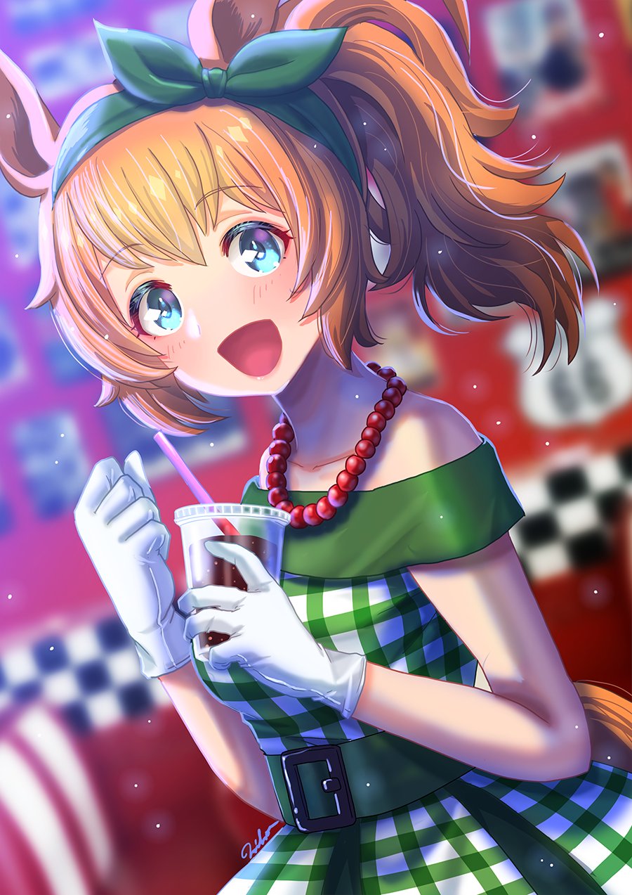 乙野 C100新刊メロンブックスにて 1950年代アメリカ風ワンピースファッションのタイキシャトルちゃん ウマ娘 ウマ娘プリティーダービー T Co Hg4ojkhdqe Twitter