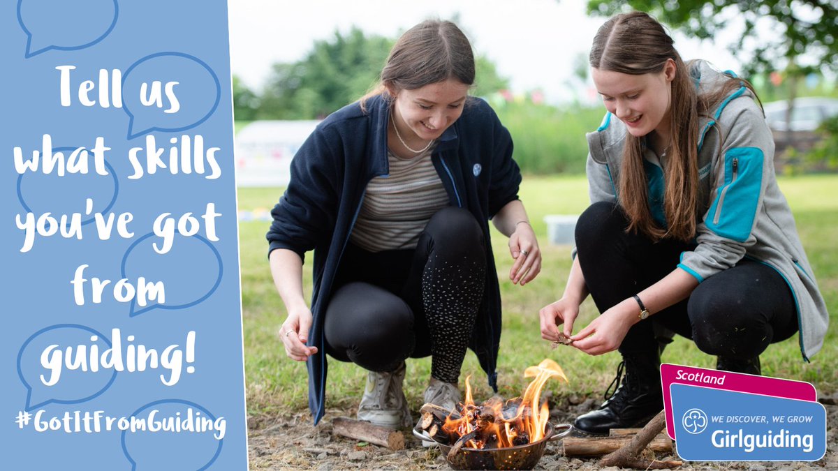 We want to wish everyone receiving their #SQAResults today the best of luck! Whatever happens you should be proud of your achievements. Don’t forget, there are many ways to build skills for life beyond school. 

💬 What skills have you learned through guiding? #GotItFromGuiding