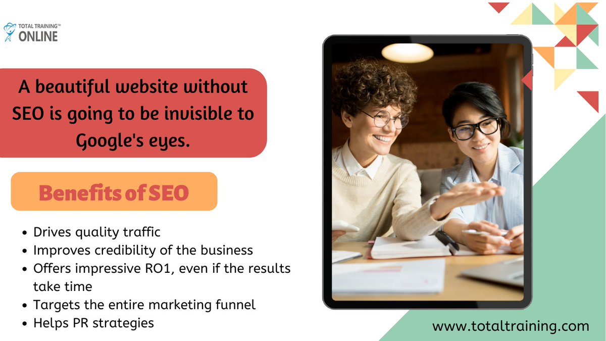 Totaltraining77's tweet photo. #SEO is one of the most cost-effective🤑marketing #strategies because it targets 🎯 users who are actively looking for your products 📦 and #services online. Visit: https://t.co/6F7bhjXdp8 
.
#digitalmarketing #totaltraining #webdesign #100daysofcode #business #onlinemarketing https://t.co/zrIn9c3lIL