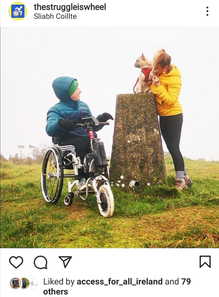 Day 4 of our <a href="/instagram/">Instagram</a> being deactivated &amp; we wonder....
Why would a young couple who travels around Ireland with their frenchie promoting ♿inclusive adventures be seen as a "risk to the Instagram community"...
Why are we seen as a threat <a href="/Meta/">Meta</a>  <a href="/facebook/">Facebook</a> ??