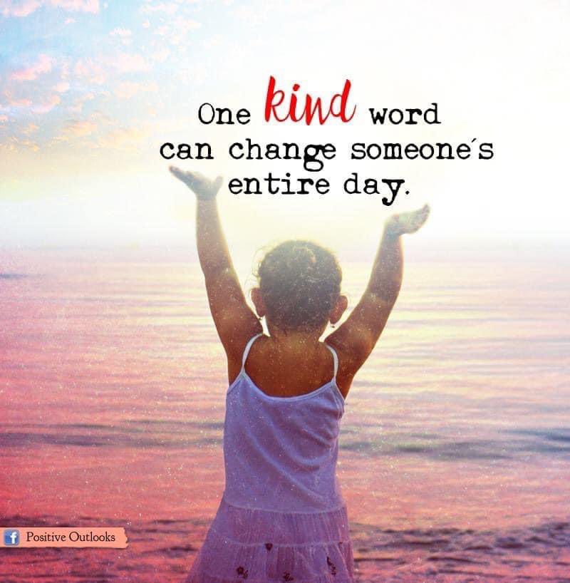 Good morning all 💙One kind word. Have a good Tuesday xx #onekindword