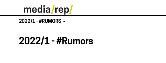 NECSUS_ejms's tweet photo. All articles published in our Spring 2022_#Rumors issue are now also available as PDF via Media/rep ✨ 

https://t.co/khhoANUlyv https://t.co/7iyExCMRiu