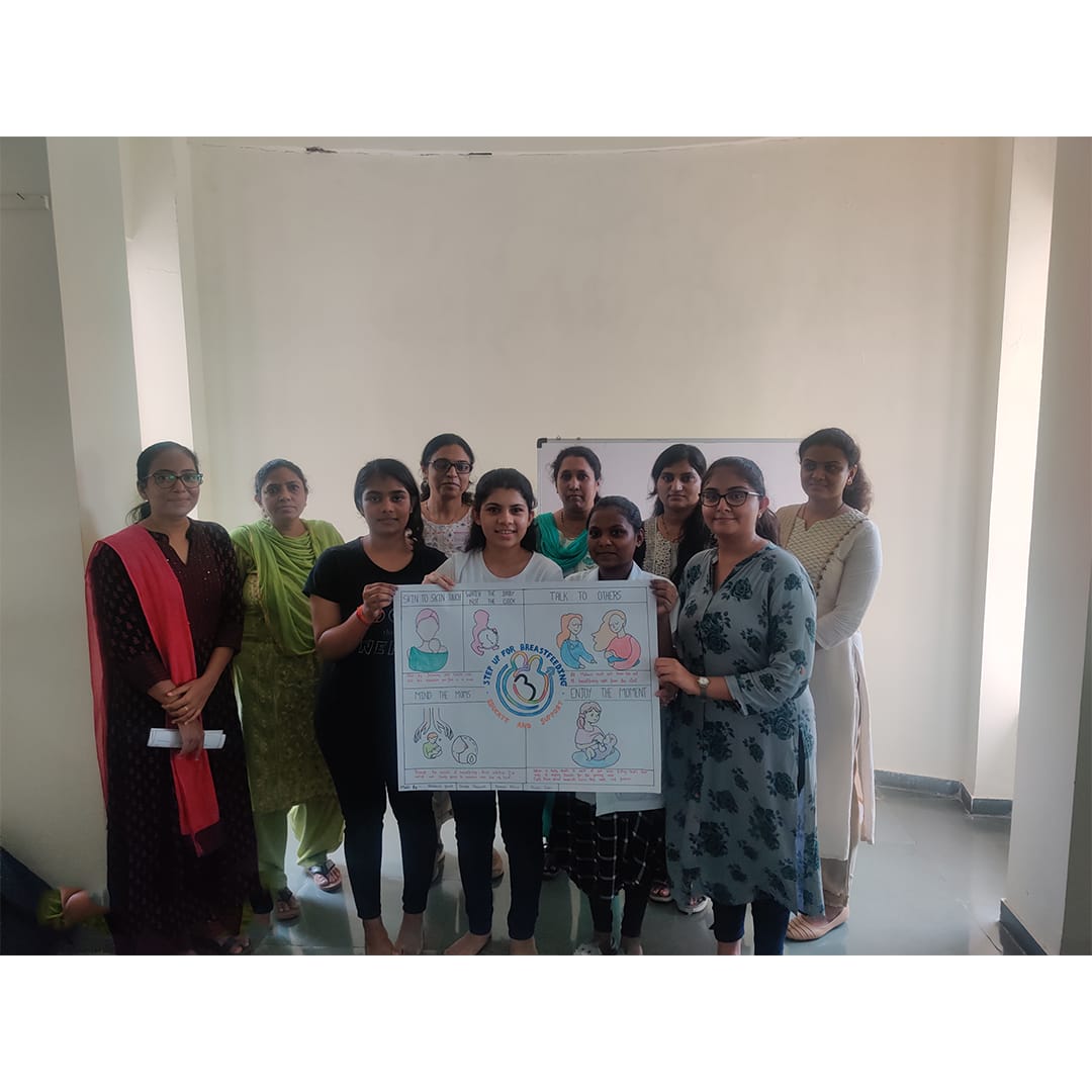 mriasofficial's tweet photo. As a part of observing World Breastfeeding Awareness week, our Kaumarbhritya Department and Stri roga Department jointly organised various activities in the campus and out side the campus for spreading awareness on importance of Breastfeeding.

#MRIAS
#breastfeedingawarnessweek22 https://t.co/dSELMpFWMu