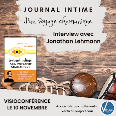 VerticalContact's tweet photo. 📢 Visio le 10 novembre à 20h avec Jonathan Lehmann - Journal intime d'un voyageur chamanique
 👉 https://t.co/l7sHg8ksOn

Interview par Nagib Kary et uniquement réservée à nos adhérent(e)s.

Nous rejoindre : https://t.co/hqICRj0WLc https://t.co/cZgtYTXumP
