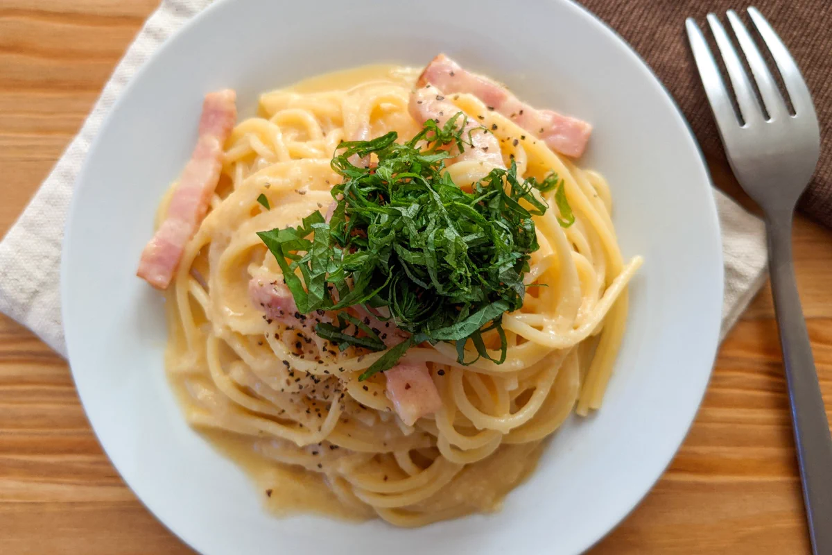これまでにない美味しさ！本気の和風カルボナーラ‼
