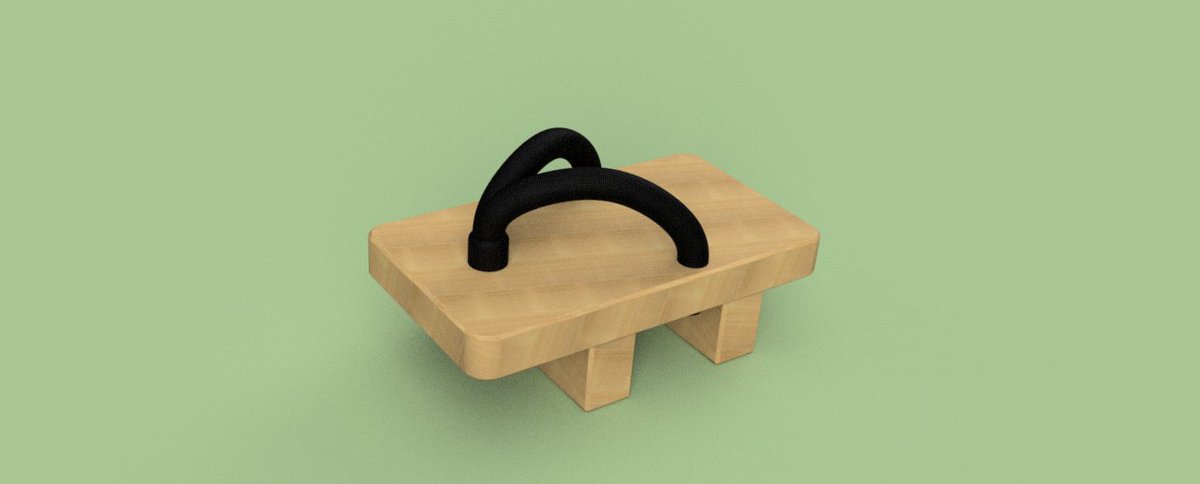 M3dcad's tweet image. 下駄を作成してみました。

色々な作り方がありますが、今回はこんな感じに出来上がりました。

＃３Dプリント
＃３DCAD
＃テルえもん
＃下駄