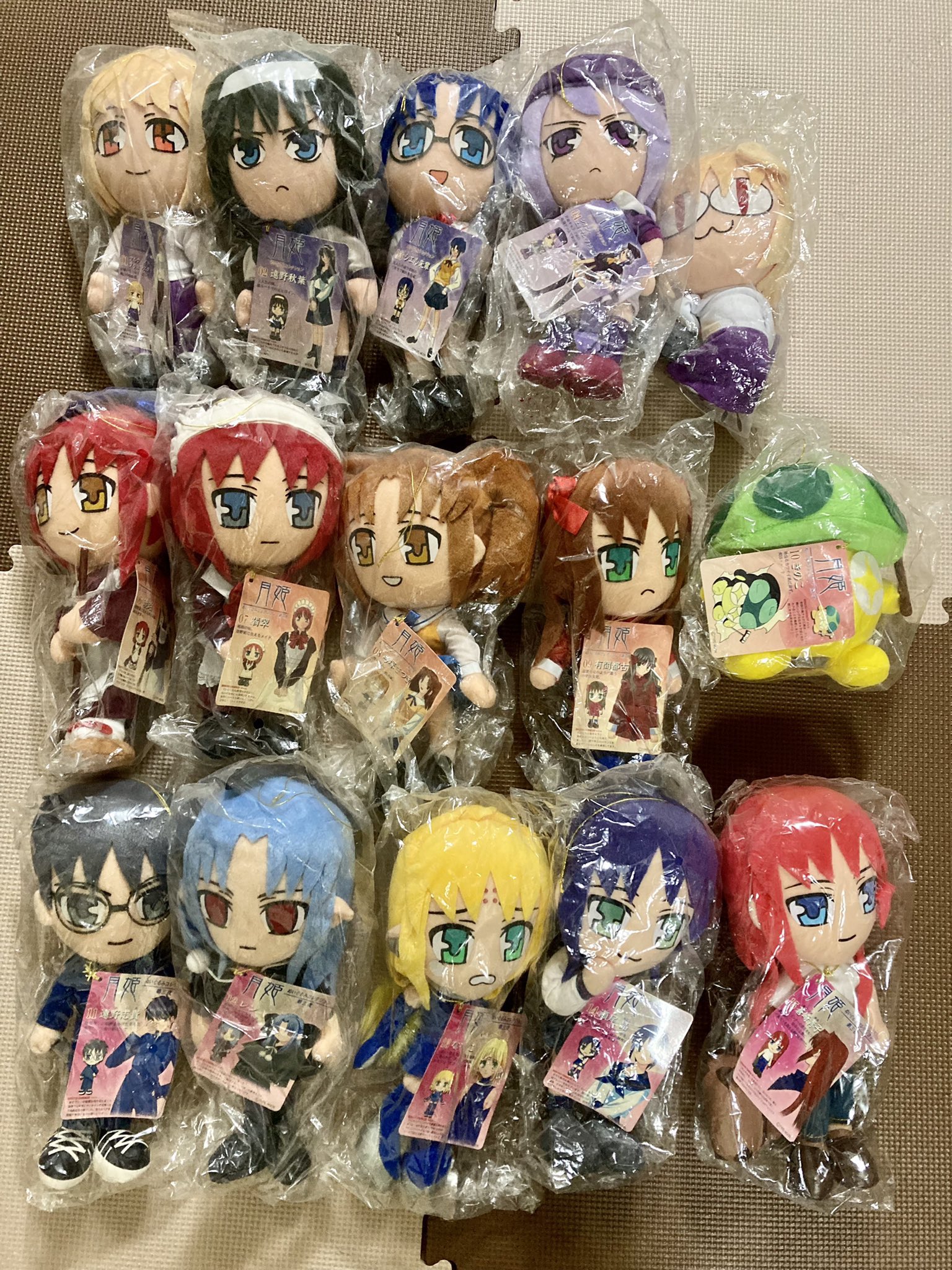 月姫 ぬいぐるみコレクション 第二夜 ソルインターナショナル きのこ