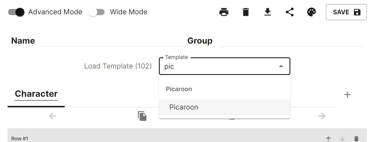 BigFnMikey's tweet photo. Not only that, but there's character sheets for you on @app_fari. Make a new character and search "picaroon" in the template dropdown. https://t.co/SoewdWkoY5