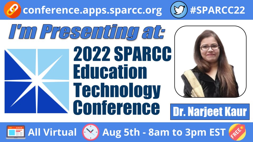 Did you register for #SPARCC22 ? 
 Jump over to the website and check out all the amazing sessions!
 conference.apps.sparcc.org
'Bringing More Inquiry-Based Thinking Into Your Curriculum' 👇
youtu.be/RaXDtv4q5CM