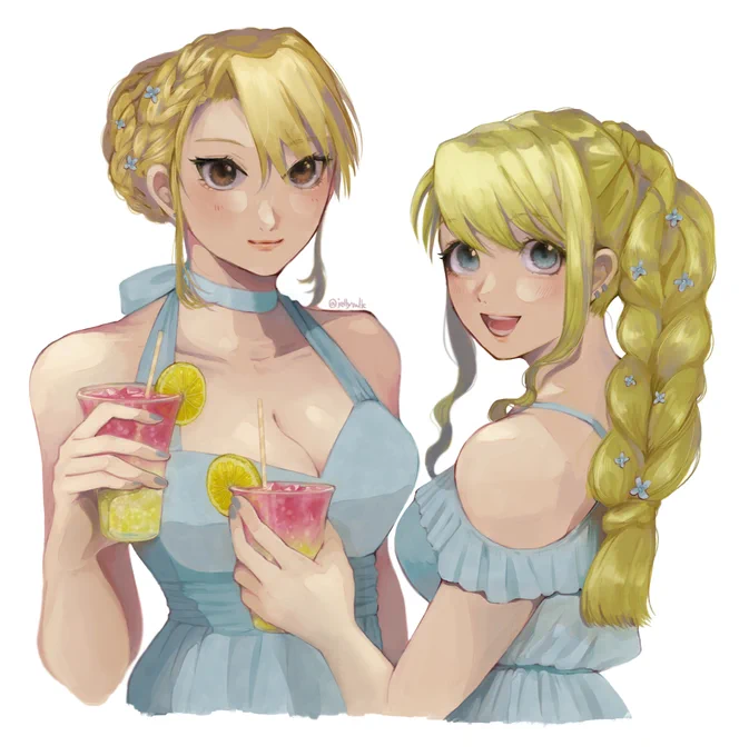 中尉は「エドワード君、ウィンリィちゃん可愛いでしょ」とニコニコしてる🍹 