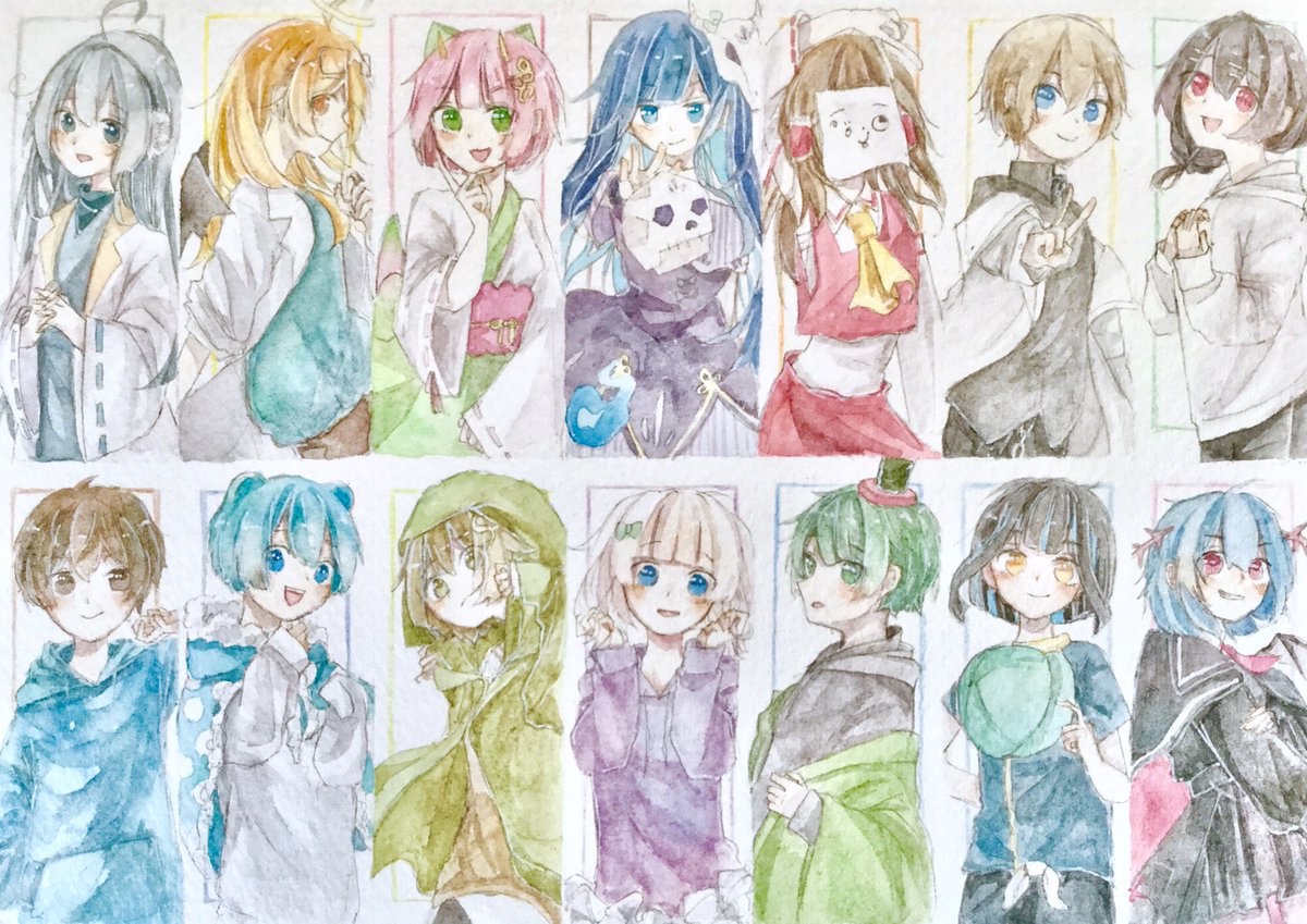 めめ村メンバー大集合！力作ありがとうございます⛄️