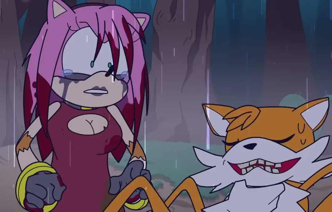 solarksy's tweet photo. No se pero me encanta esto dos tails x Amy  de there's something about+ Amy es una animación que está en Youtube yo solo lo dibuje y me encanta 🤩 no sé qué opinan ????? #emyrose #emy #amyrose #sonicthehedgehog #solarksy https://t.co/x5h5x6MYw2
