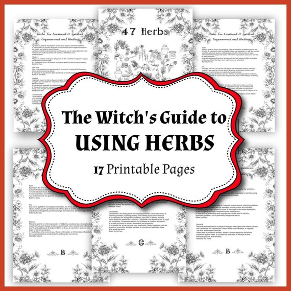 AleenaWicca's tweet image. 47 Magical Herbs for Witches, Wiccan Magic Herbs, etsy.me/2ImbjCI #bookofshadows #magicherbs #coloringpagespdf #witchherbs @etsymktgtool