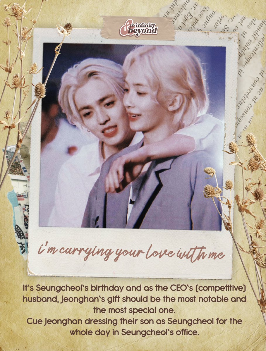 jcficfest's tweet photo. [FIL] 
—16. “i’m carrying your love with me”
• 1990 words 

read here: https://t.co/YGN2qZw7Ic

#JCFF_ToInfinityAndBeyond🍒
#JCFF_OneShots📸 https://t.co/ktYLfBQcCD