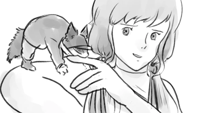 宵浜に噛まれて、ほら怖くないっていう愛花ちゃんの雑トレス 